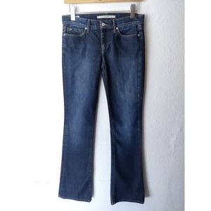 Joe's Rocker Fit Medium Wash Blue Flared Jeans Size W27